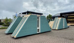 Prefab element gemaakt in Timmerfabriek bij Van Grunsven Groep