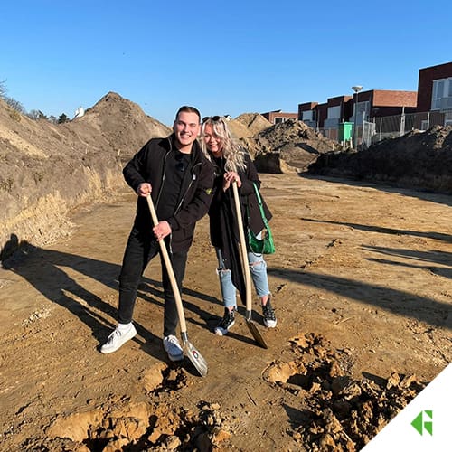 Start bouw met nieuwe bewoners van 15 woningen