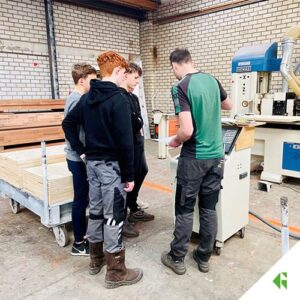Doe Dag bij Van Grunsven Groep in timmerfabriek 
