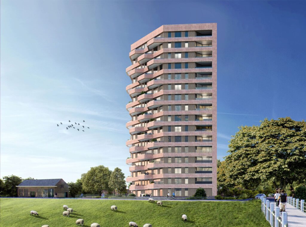 Mandelatoren in Arnhem nieuwbouw appartementen