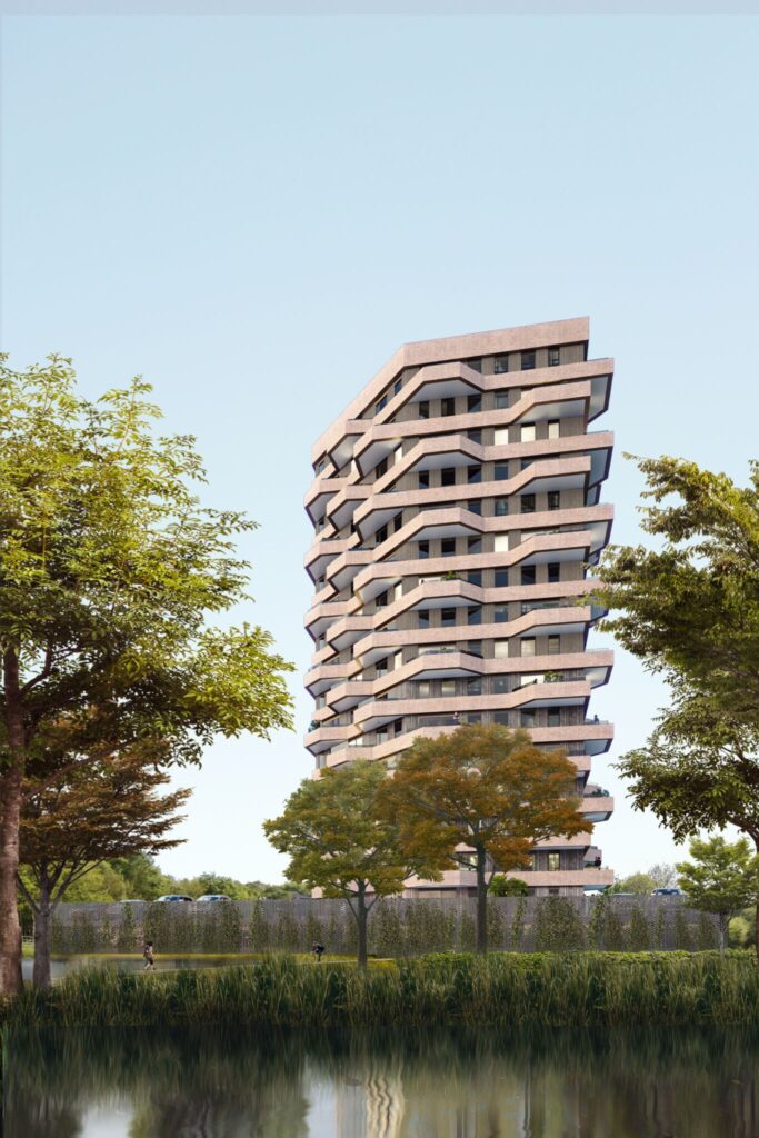Mandelatoren in Arnhem nieuwbouw appartementen