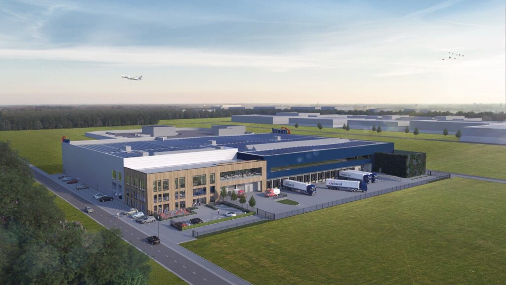 Distributiecentrum Marel Eindhoven nieuwbouw