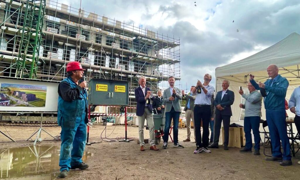 Officiële handeling 3 Prinsessen Breda nieuwbouw 90 appartementen 