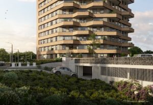 NELSON Arnhem woontoren 93 appartementen 