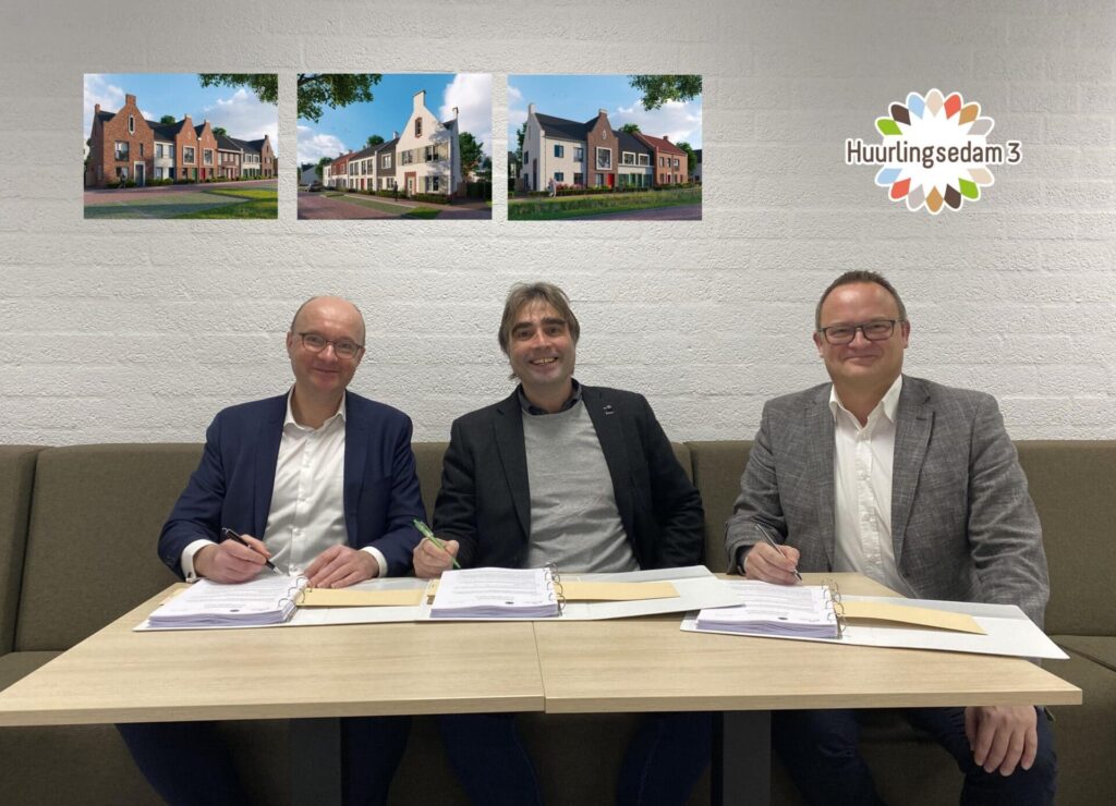 Huurlingsedam Wijchen ondertekening