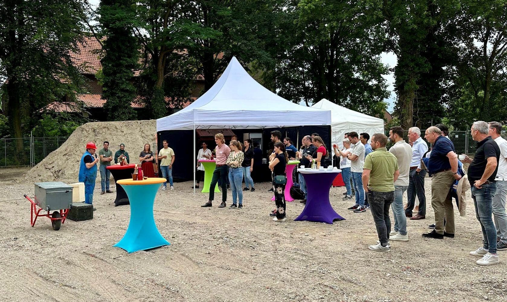 Start bouw Ons Lourdeshof in Eindhoven