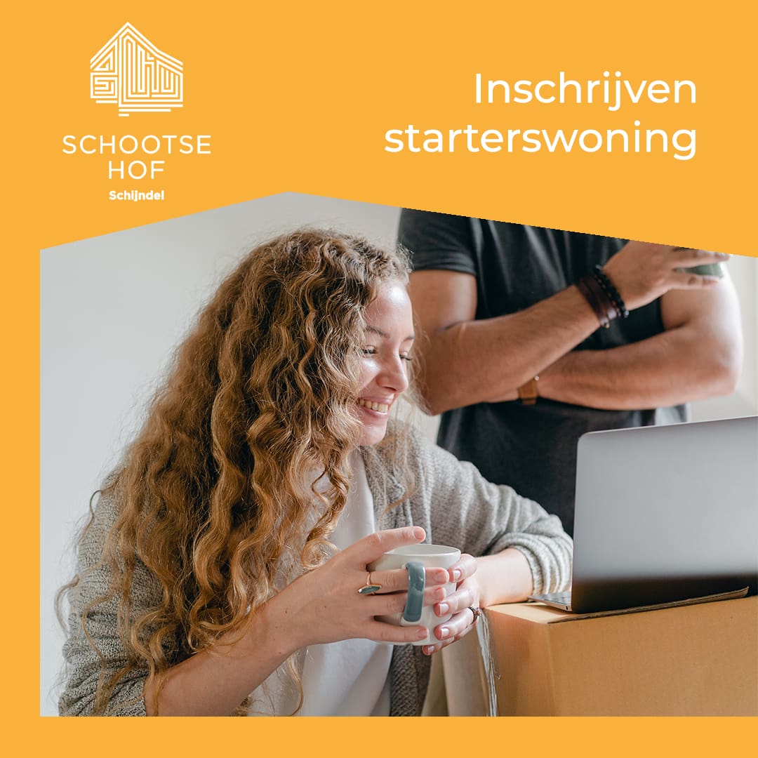 Schrijf je hier in voor een starterswoning