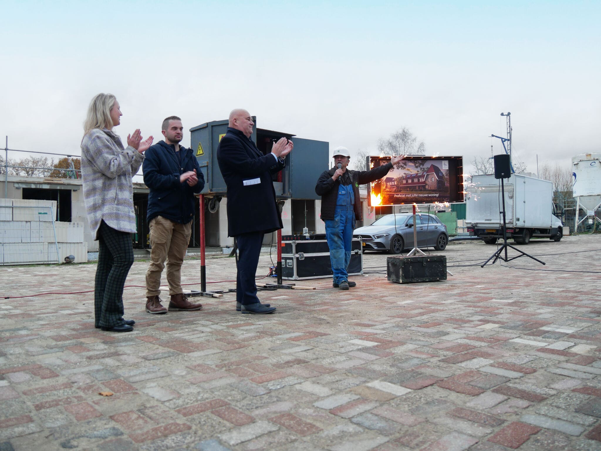 Officiële handeling nieuwbouwplan ’t Landkaartje Mierlo