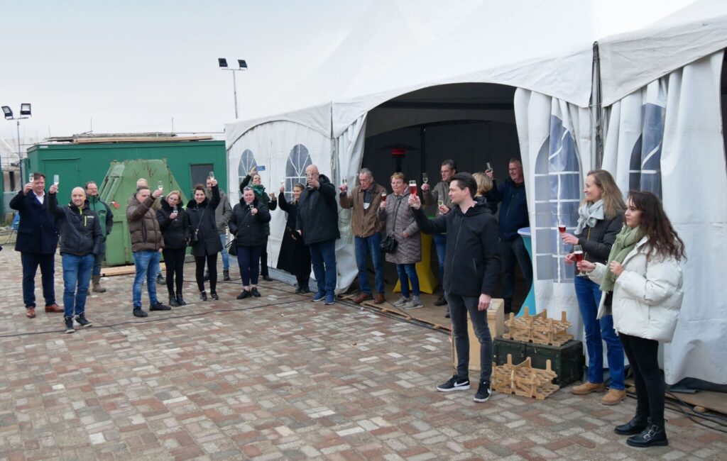 Officiele handeling nieuwbouw 't Landkaartje Mierlo