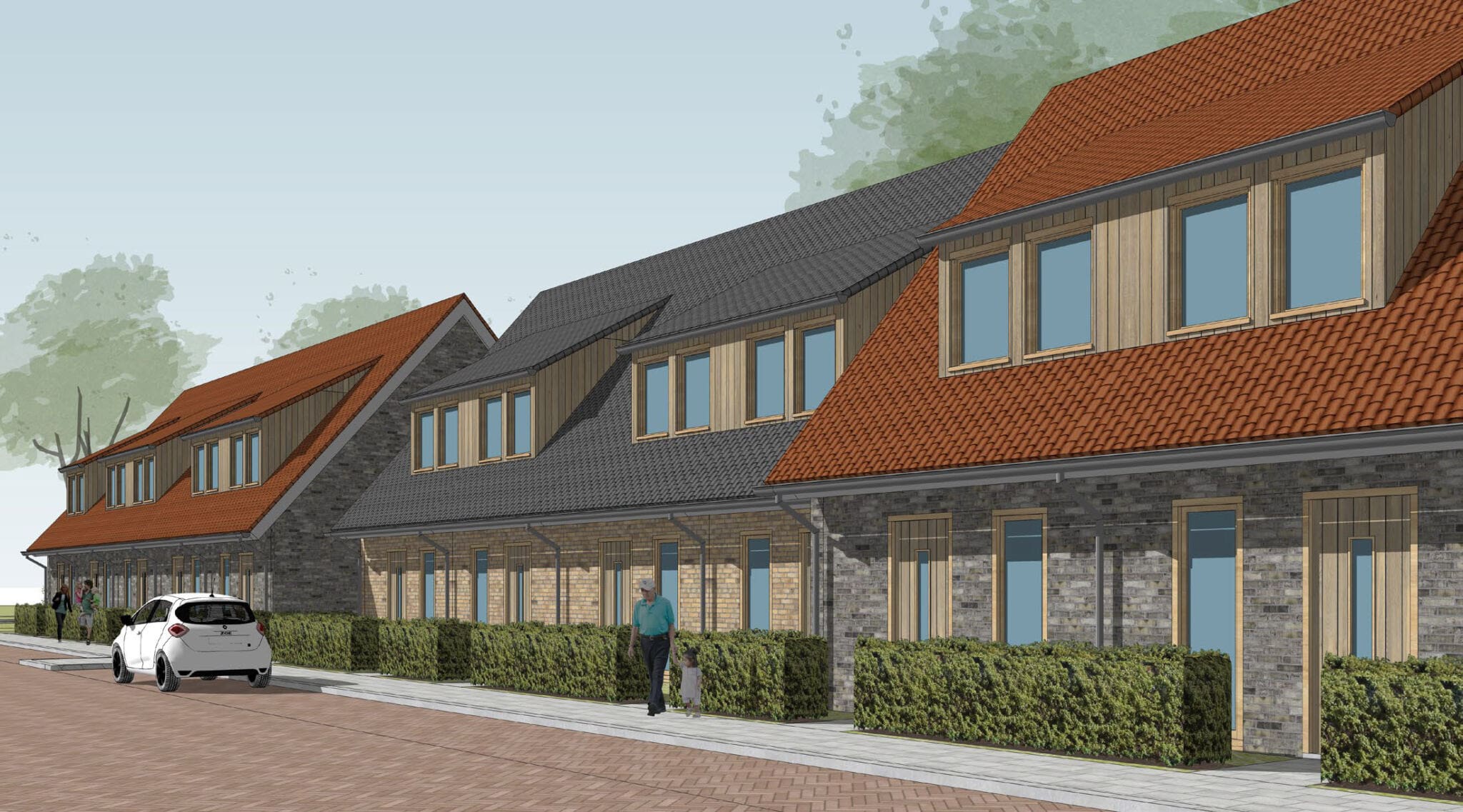 Compaen en Van Grunsven bouwen 13 woningen in Mierlo