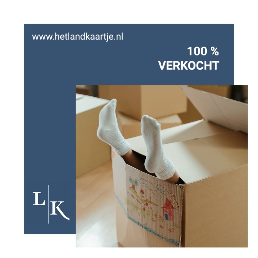 't Landkaartje MIerlo 100% verkocht
