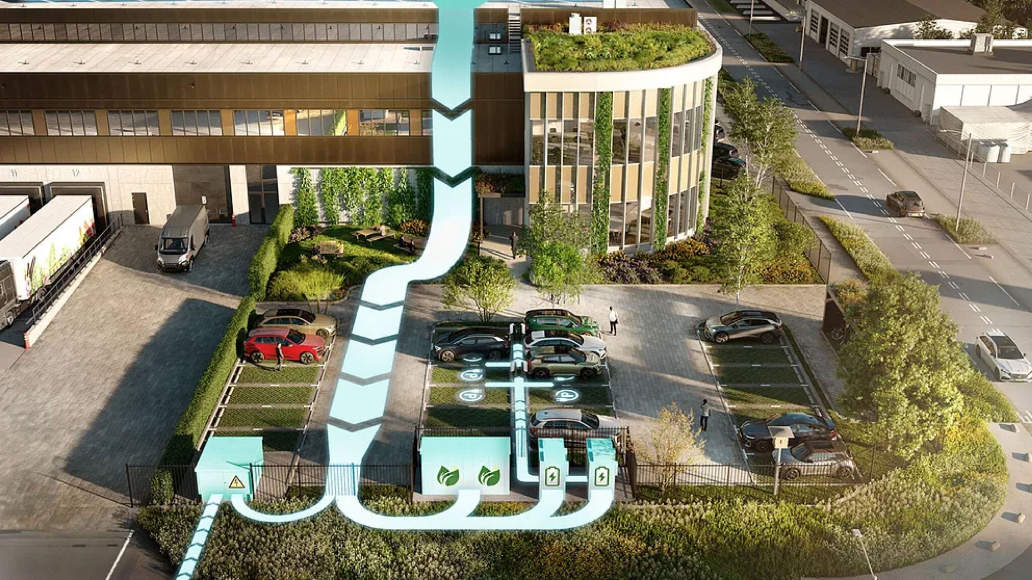 Nieuw distributiecentrum WDP Raamsdonksveer met energielabel A+++++