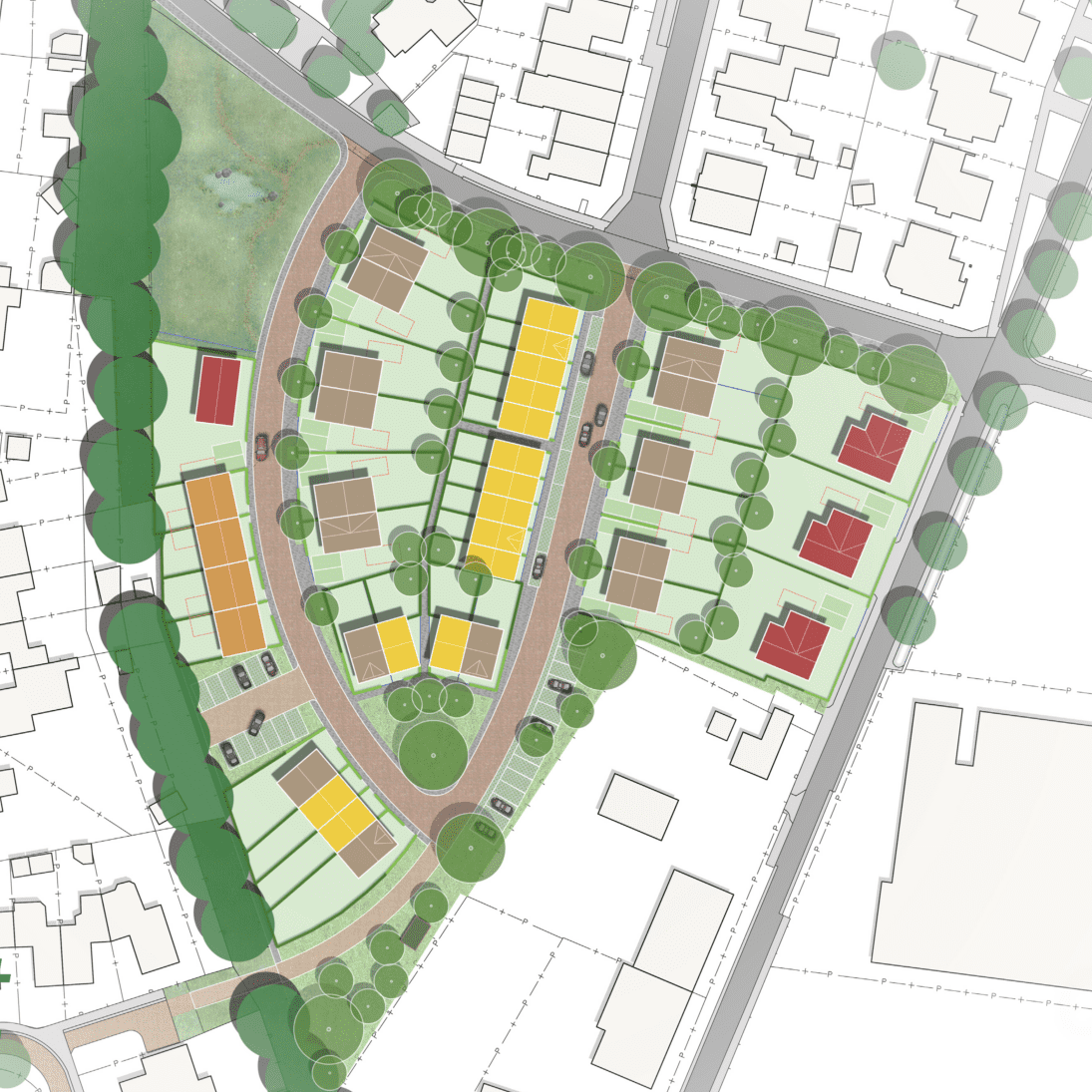 't Paddeveld Velden nieuwbouw 38 woningen Van Grunsven Ontwikkeling