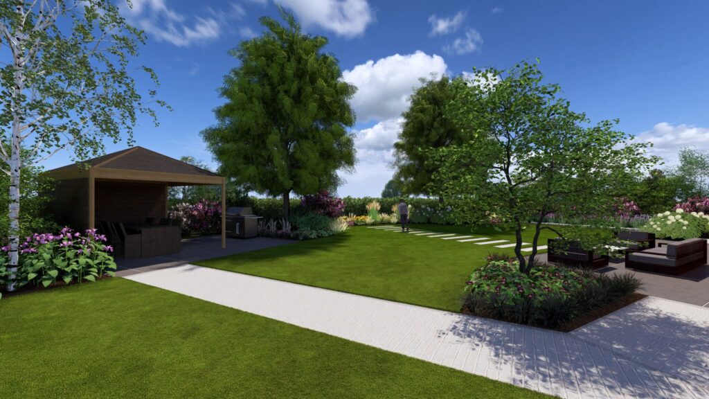 La Brique tuin Visualisatie