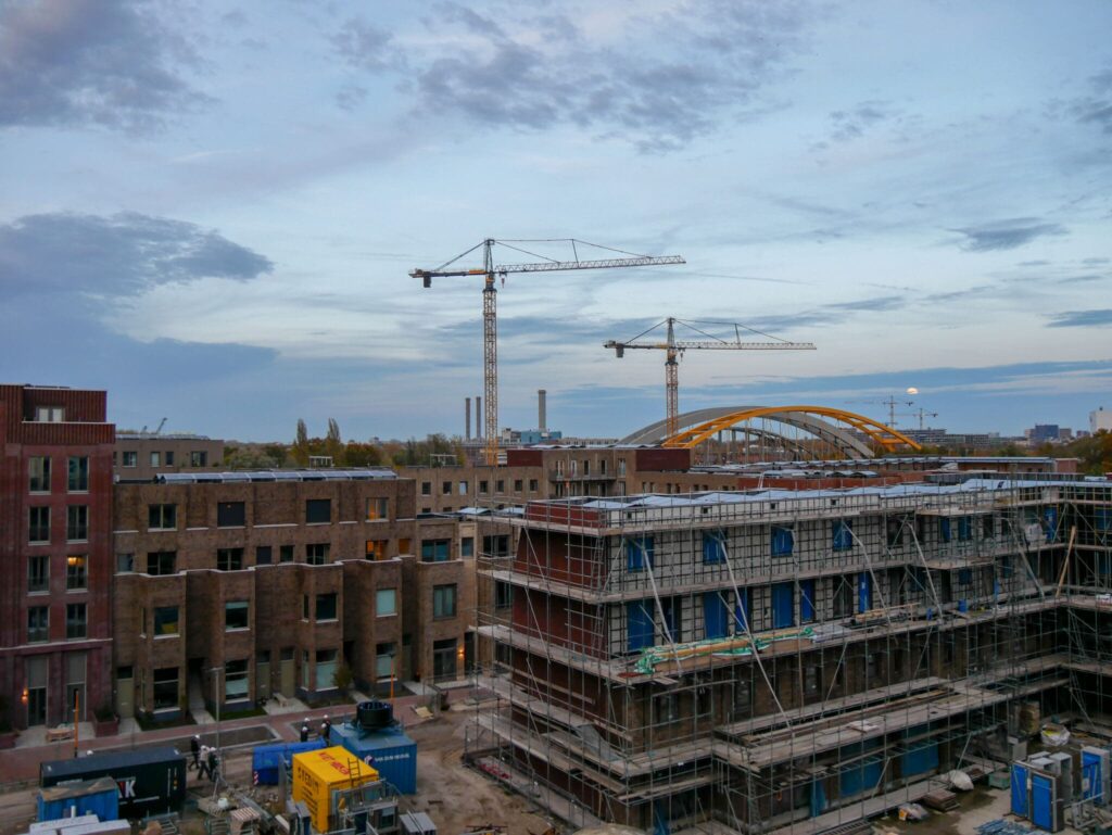 New Roots bouwbezoek